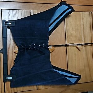 NWT Ediketed denim corset
